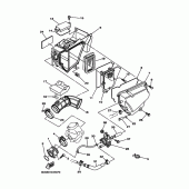 Схема вузла: Впускна система Yamaha XT250 Serow