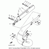 Схема вузла: Вихлопна система Yamaha WR250 WR250Z