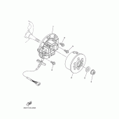 Схема вузла: Генератор Yamaha YZ250 YZ250