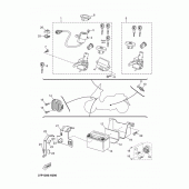 Схема вузла: Електроустаткування 1 Yamaha YP250 X-MAX