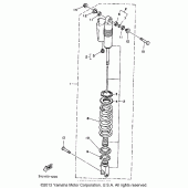 Схема узла: Rear shocks Yamaha WR250 WR250Z