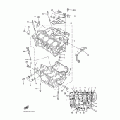 Схема вузла: Картер двигуна Yamaha YZF-R6/YZF600 R6