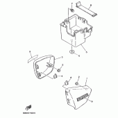 Схема узла: Картер двигателя Yamaha XV250 Virago