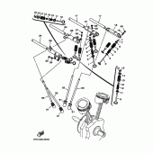 Схема вузла: Клапан Yamaha MT01 MT-01