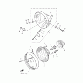 Схема узла: Phare Yamaha XJR1300