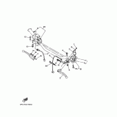 Схема узла: Commutateur et levier Yamaha TT250R TT-R