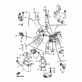 Схема узла: Электрооборудование 2 Yamaha FZ6 FZ6 FAZER S2