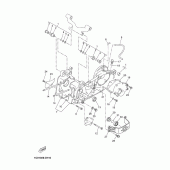 Схема вузла: Картер двигуна Yamaha YP250 X-MAX