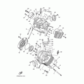 Схема узла: Головка цилиндра Yamaha XVS1100 Drag Star Classic
