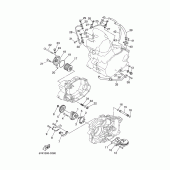 Схема вузла: Масляний насос Yamaha XT660 XT660X