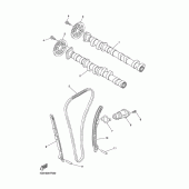 Схема узла: Распредвал и Цепь ГРМ Yamaha YZF-R1 R1