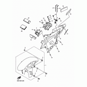 Схема вузла: Крило Yamaha YZF-R1 R1