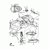 Схема узла: Топливный бак Yamaha YZF-R1 R1 RaceBase