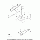 Схема вузла: Бічна кришка Yamaha FZ1 FZ1