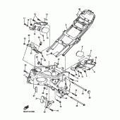 Схема вузла: Рама Yamaha YZF-R6/YZF600 R6 RaceBase