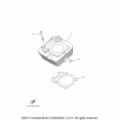 Схема узла: Цилиндр Yamaha XT250 XT250