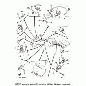 Схема вузла: Електрообладнання 1 Yamaha XVS950 Bolt R-Spec
