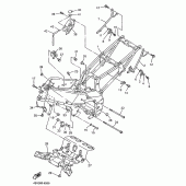 Схема вузла: Рама Yamaha YZF1000R Thunderace
