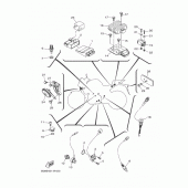 Схема вузла: Електроустаткування 2 Yamaha MTN320 MT-03 (ABS)