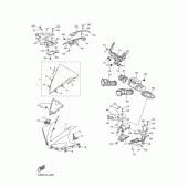 Схема узла: Облицовочные элементы 1 Yamaha YZF-R1 R1 RaceBase
