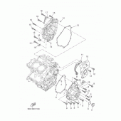 Схема вузла: Кришки картера 1 Yamaha XSR700/MTM690