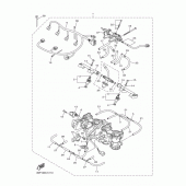 Схема вузла: Впускна система 2 Yamaha FZ8 FZ8 (Naked, ABS)