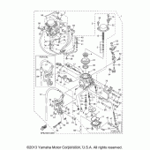 Схема узла: Карбюратор Yamaha XVS1100 V-Star Classic