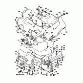 Схема узла: Масляный насос Yamaha TRX850