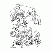 Схема узла: Масляный насос Yamaha XV1600 Wild Star