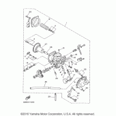 Схема вузла: Карбюратор Yamaha XV250 V-Star