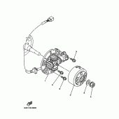 Схема вузла: Генератор Yamaha YZ125