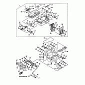 Схема узла: Saddlebag 2 Yamaha XVZ1300 Royal Star Venture