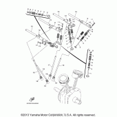 Схема узла: Клапан Yamaha XV1700 Road Star S