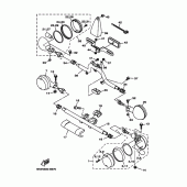 Схема вузла: Поворотники Yamaha XVS1100 Drag Star Classic