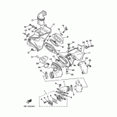 Схема вузла: Впускна система Yamaha WR200R