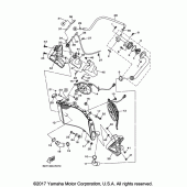 Схема узла: Радиатор и Патрубок системы охлаждения Yamaha FZ10/ MTN1000 FZ-10