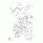 Схема узла: Крыло Yamaha XJR1300