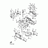 Схема узла: Боковая крышка Yamaha XVZ1300 Royal Star