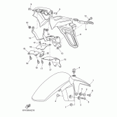 Схема узла: Крыло Yamaha MT03 MT-03