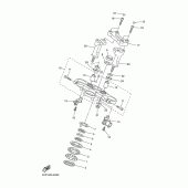 Схема вузла: Рульовий механізм Yamaha FZ1 FZ1 FAZER (S-TYPE)