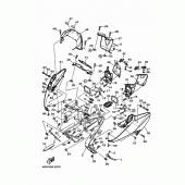 Схема узла: Облицовочные элементы Yamaha XP500 T-MAX