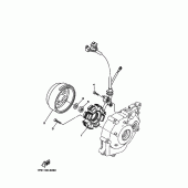 Схема вузла: Генератор Yamaha TTR50 TT-R50