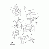 Схема узла: Боковая крышка Yamaha XVS650 Drag Star Classic