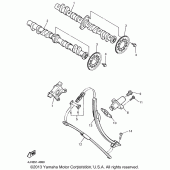 Схема узла: Распредвал и Цепь ГРМ Yamaha YZF600R Thundercat