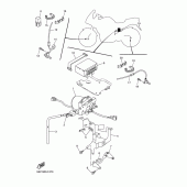 Схема узла: Электрооборудование 3 Yamaha FZ6 FZ6 FAZER S2 (ABS)