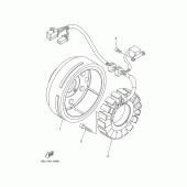Схема узла: Генератор Yamaha XVS1100 Drag Star Classic