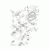 Схема узла: Впускная система Yamaha WR125 WR125X
