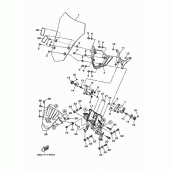 Схема вузла: Вітрове скло Yamaha FJ09 FJ-09