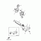 Схема вузла: Масляний насос Yamaha XVS400 Drag Star