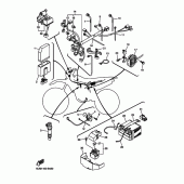 Схема вузла: Електроустаткування 1 Yamaha WR250 WR250F